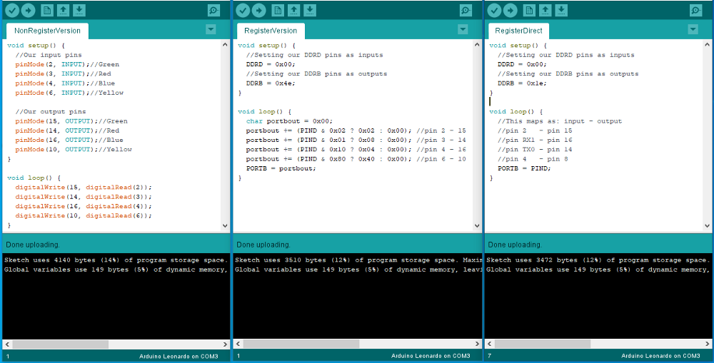 Code Versions